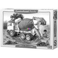 Puzzle - Betonkever, 60 db