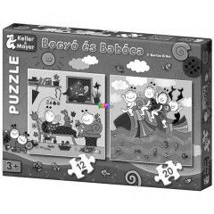 Puzzle - Bogy s Babca, 12+20 db