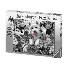 Puzzle - Boldog llatok 300 db