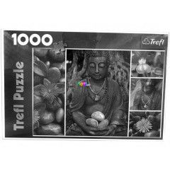 Puzzle - Buddha kollzs, 1000 db