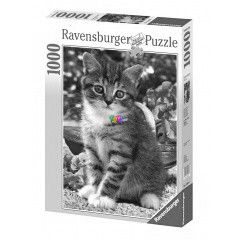 Puzzle - Cica a kertben 1000 db