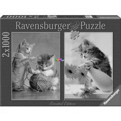 Puzzle - Cick, 2x1000 db