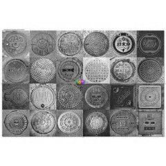 Puzzle - Csatornafedl, 1000 db