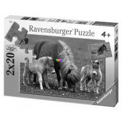 Puzzle - Csodlatos pnik, 2x20 db