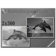 Puzzle - Delfinek, 2x500 darab