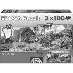 Puzzle - Dn vilg, 2x100 db