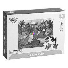 Puzzle - Dinoszaurusz, 49 db
