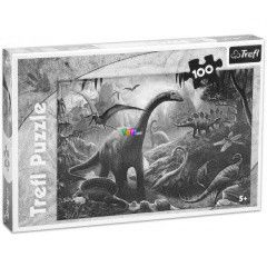 Puzzle - Dinoszauruszok, 100 db