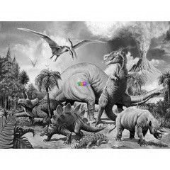 Puzzle - Dinoszauruszok 100 db