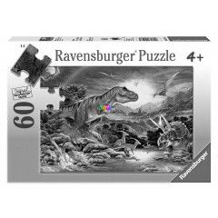 Puzzle - Dinoszauruszok, 60 db