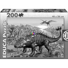 Puzzle - Dinoszauruszok s slnyek, 200 db