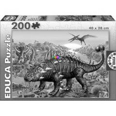 Puzzle - Dinoszauruszok és őslények, 200 db