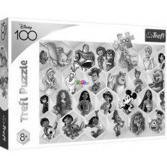 Puzzle - Disney 100. vfordul, Disney hsk puzzle, 300 db