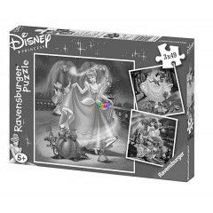 Puzzle - Disney Hercegnk 3x49 db