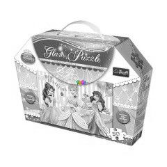 Puzzle - Disney hercegnk, 50 db, csillmos