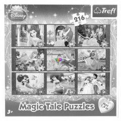 Puzzle - Disney hercegnk, 9 az 1-ben, 216 db