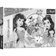 Puzzle - Disney hercegnk csillmos, 100 db