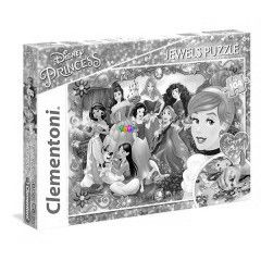 Puzzle - Disney hercegnk, drgak matrickkal, 104 db