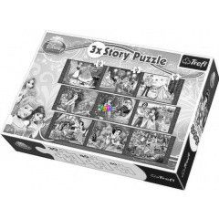 Puzzle - Disney hercegnk - Hrom trtnet, 30-40-60 db