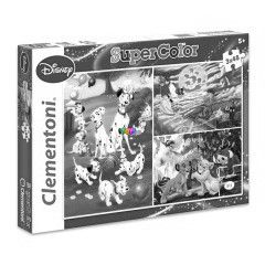 Puzzle - Disney Supercolor, 3x48 db