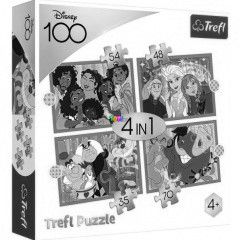 Puzzle - Disney vilga, 4 az 1-ben