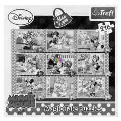 Puzzle - Divatos Minnie egr, 9 az 1-ben, 216 db