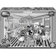 Puzzle - Divatos Minnie egr - Minnie egr boltja, 100 db