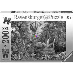 Puzzle - Dzsungel, 200 db
