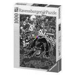 Puzzle - Ed Hardy: Black Panther, 1000 db