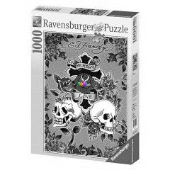 Puzzle - Ed Hardy: In Memory of Love, 1000 db