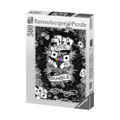 Puzzle - Ed Hardy: Love is a Gamble 500 db