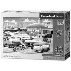 Puzzle - Egy nap a repltren, 40 db