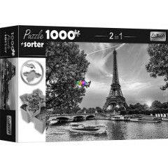 Puzzle - Eiffel torony, 1000 db + szortroz tlca