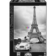 Puzzle - Eiffel-torony Prizsban, 500 db