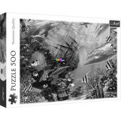 Puzzle - Elrejtett kincs, 500 db