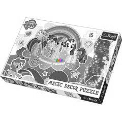 Puzzle - n kicsi pnim, foszforeszkl, 15 db