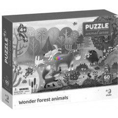 Puzzle - Erdei llatok, 60 db