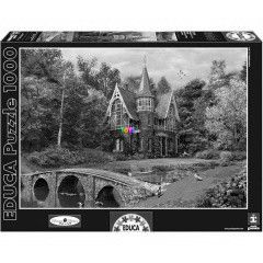 Puzzle - Erdei hz a hdnl, 1000 db