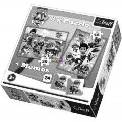 Puzzle s memria - Mancs rjrat, 2 az 1