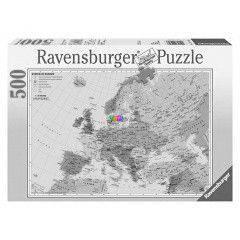 Puzzle - Eurpa politikai trkpe, 500 db