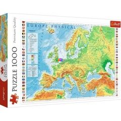 Puzzle - Európa térképe, 1000 db