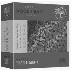 Puzzle fbl - Szivrvny pillangk, 500+1 db