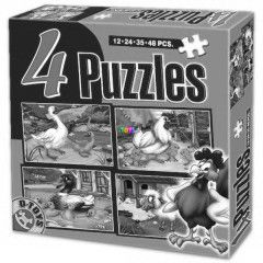 Puzzle - Farm llatos, 4 az 1-ben