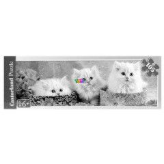 Puzzle - Fehr cicaklykk, 105 db