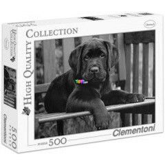 Puzzle - Fekete kutya, 500 db