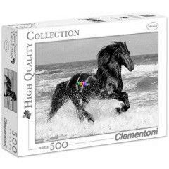 Puzzle - Fekete l, 500 db