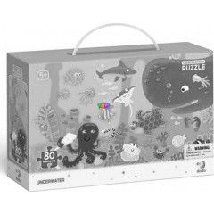Puzzle - Figyeld meg! Az cenok vilga, 80 db