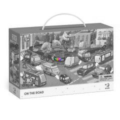Puzzle - Figyeld meg! Vrosi kzlekeds, 80 db