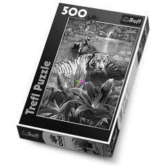 Puzzle - Frdz tigrisek, 500 db