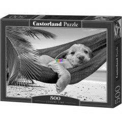 Puzzle - Golden retriever fgggyban, 500 db